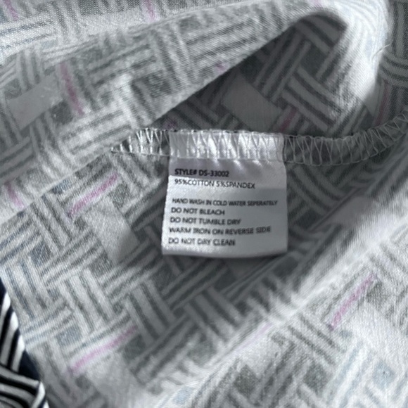 2/40$ COCO & tashi dress size medium sleeveless black and white - Picture 4 of 8